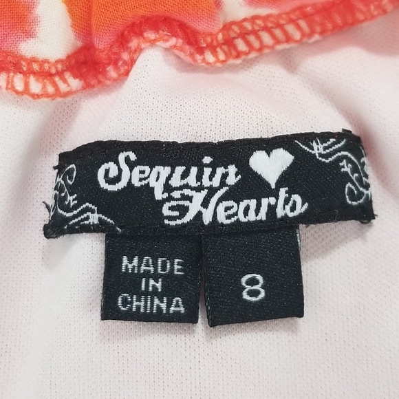 Sequin Hearts Crochet Halter Maxi Dress - Picture 3 of 4